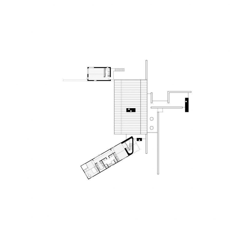 Three Chimney House by T W Ryan Architecture