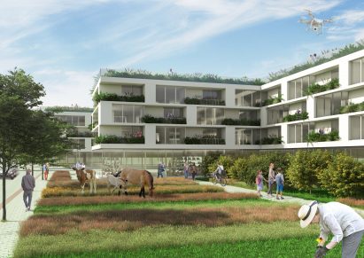 Tirana Riverside, coronavirus-resilient neighbourhood in Tirana, Albania, by Stefano Boeri Architetti