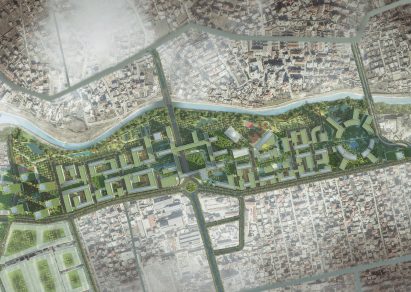 Tirana Riverside, coronavirus-resilient neighbourhood in Tirana, Albania, by Stefano Boeri Architetti