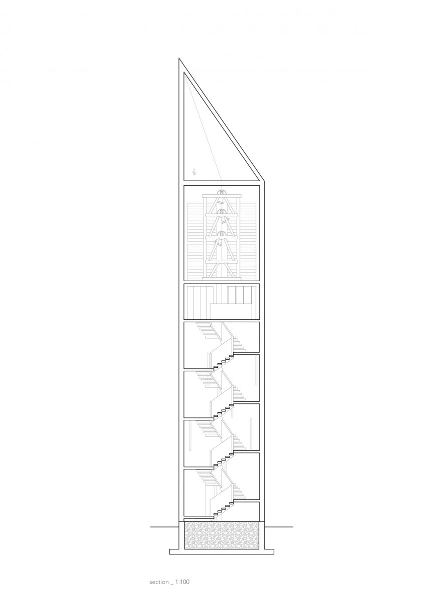 St Georg church tower in Bleibach, Black Forest by Architektur3