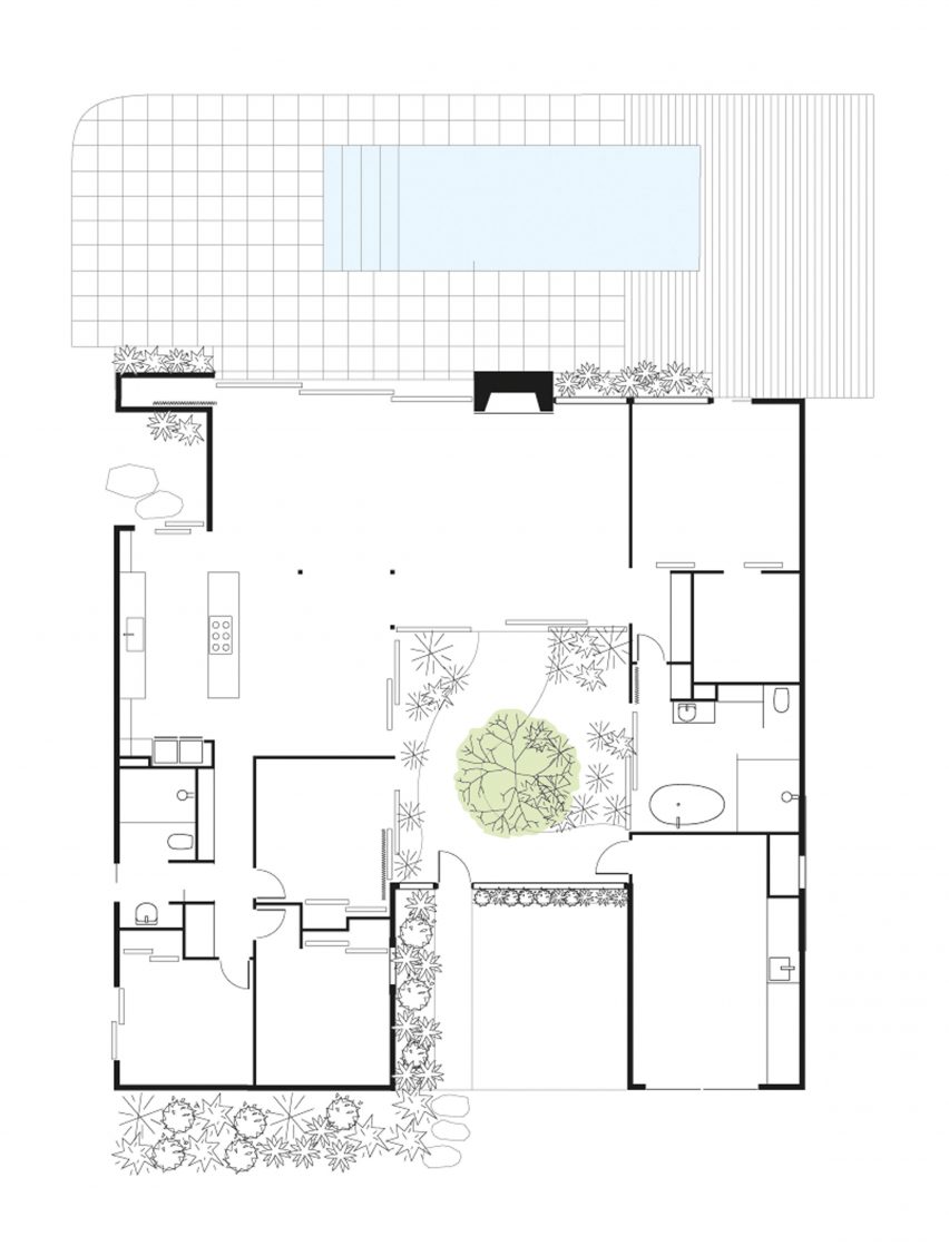 Twin Gable House by Ryan Leidner Architecture