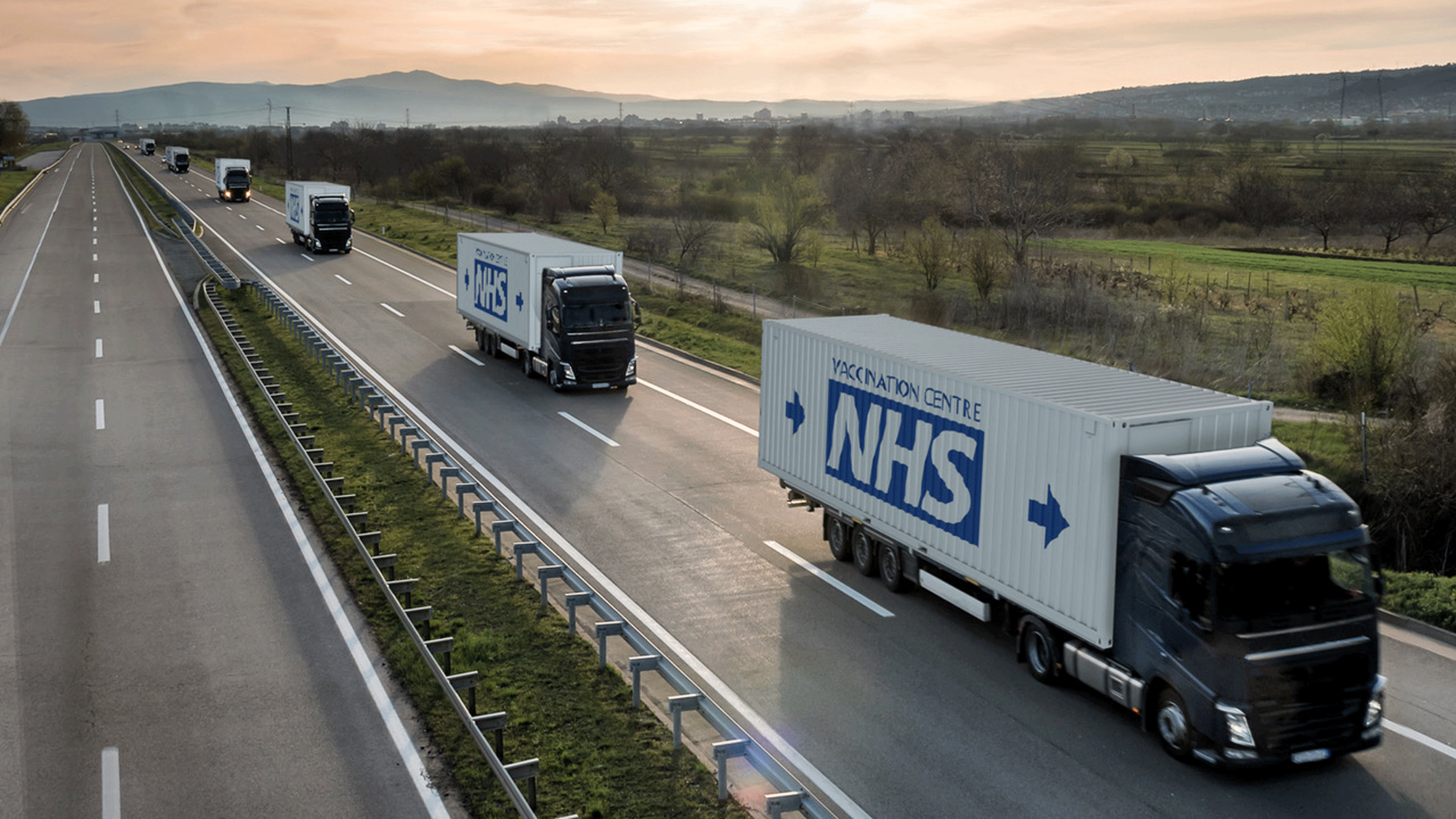 Shipping-containter Vaccincation Centres by Waugh Thistleton Architects