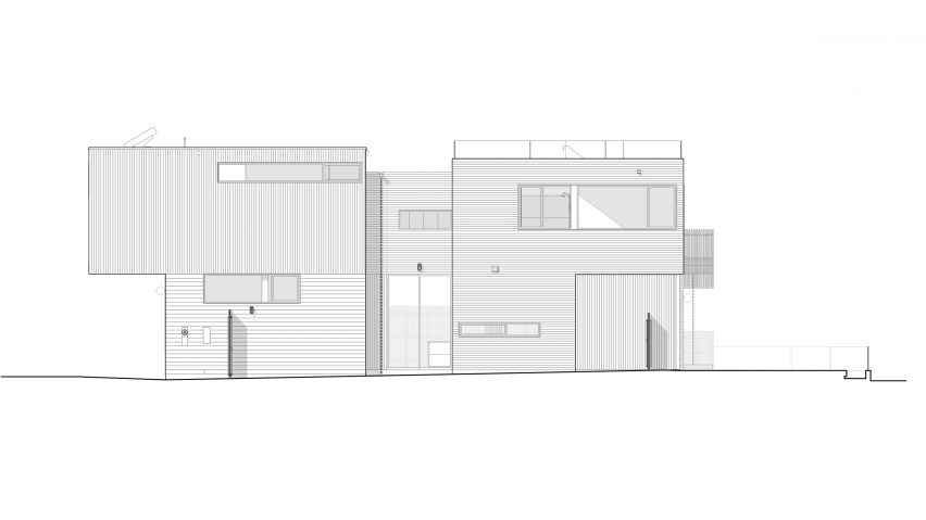 Walk-Street House by Ras-A Studio