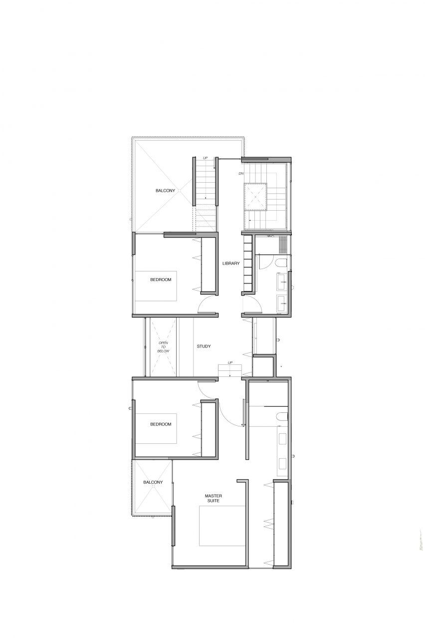 Walk-Street House by Ras-A Studio