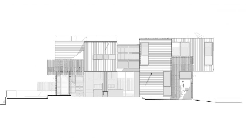 Walk-Street House by Ras-A Studio