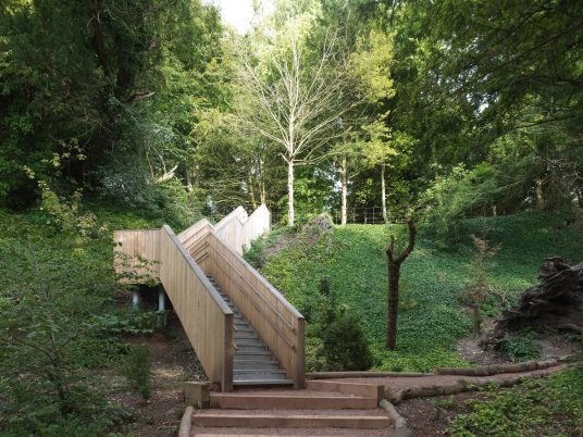 Walmer Castle and Gardens learning centre and cafe designed by Adam Richards Architects