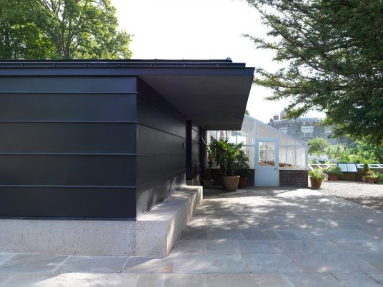 Walmer Castle and Gardens learning centre and cafe designed by Adam Richards Architects