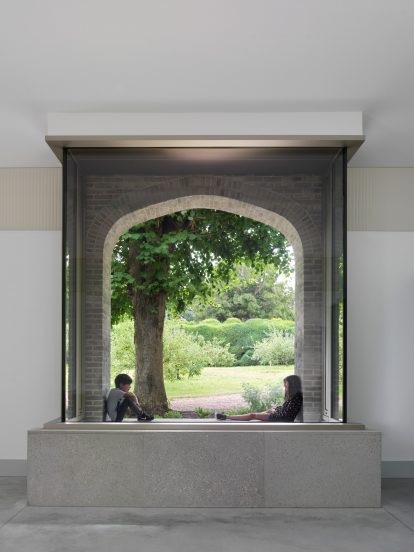 Walmer Castle and Gardens learning centre and cafe designed by Adam Richards Architects
