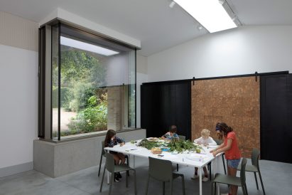 Walmer Castle and Gardens learning centre and cafe designed by Adam Richards Architects