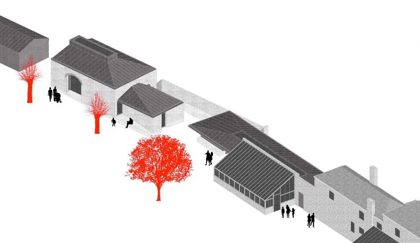 Walmer Castle and Gardens learning centre and cafe designed by Adam Richards Architects
