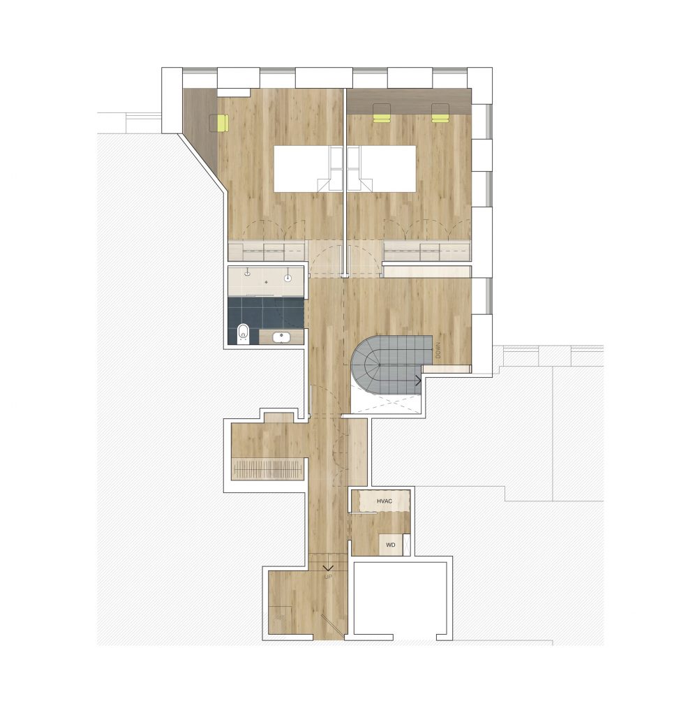 Wyckoff Residence by WORKac First Floor Plan