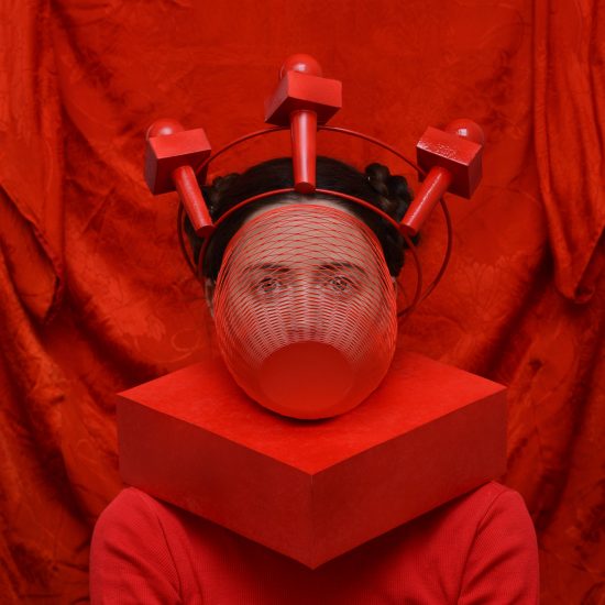 Freyja Sewell's Key Workers masks take cues from motifs in sci-fi and Buddhism