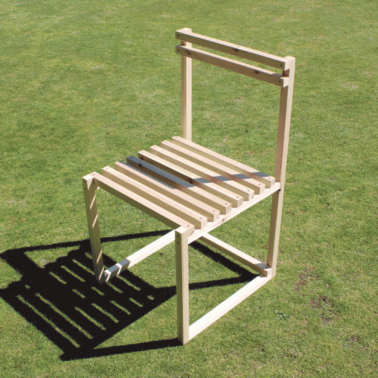 Tom and Will Butterfield invite designers to reimagine 19 bare timber chairs