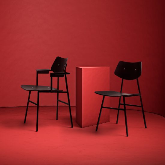 1960 Armchair and Bar Chair by Bart Schilder for Rex Kralj