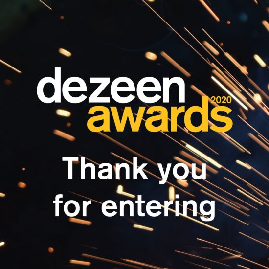 Thank you for entering Dezeen Awards 2020