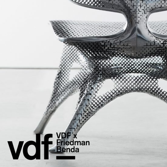 Aluminium Gradient Chair by Joris Laarman