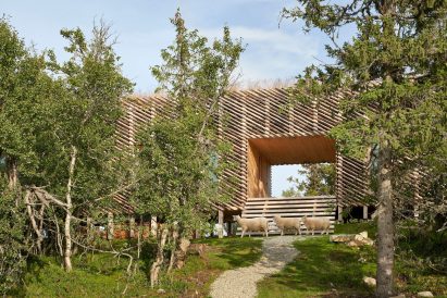 Mork-Ulnes Architects' Skigard Hytte in Kvitfjell, Norway