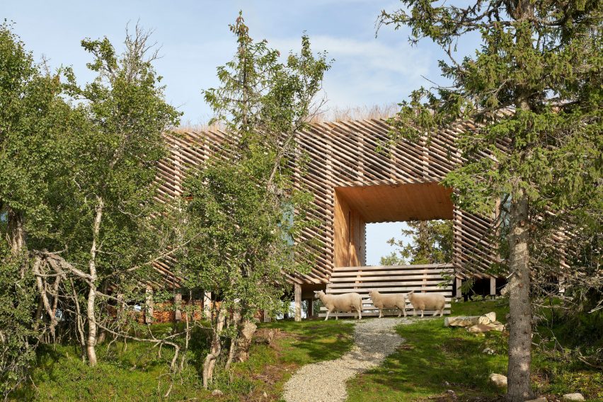 Mork-Ulnes Architects' Skigard Hytte in Kvitfjell, Norway