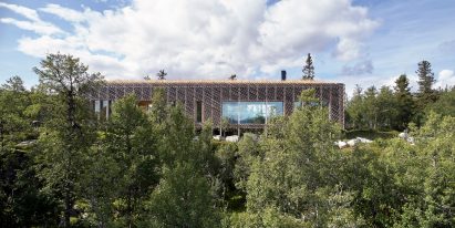 Mork-Ulnes Architects' Skigard Hytte in Kvitfjell, Norway