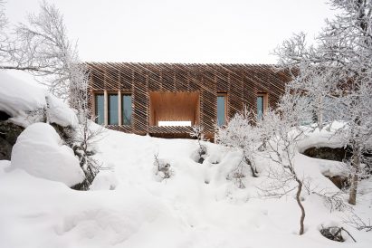 Mork-Ulnes Architects' Skigard Hytte in Kvitfjell, Norway