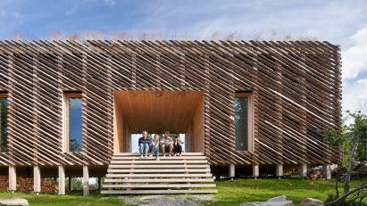 Mork-Ulnes Architects' Skigard Hytte in Kvitfjell, Norway