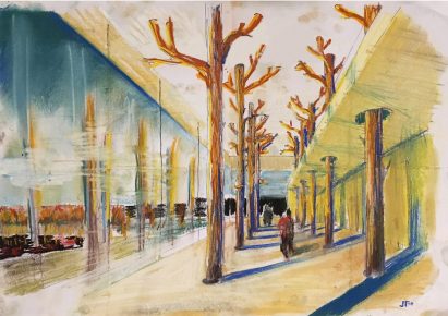 Modular conference building for Finlandia Hall by Jaakko Torvinen