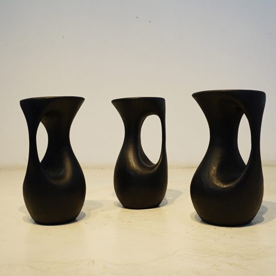 Africa by Design: Tabouret Sandrine Noir by Jean Servais Somian