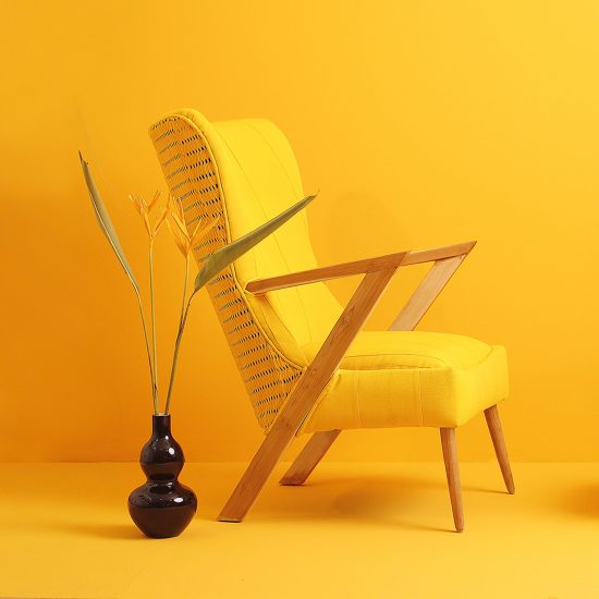 Africa by Design: Àdùnní armchair by Ile Ila