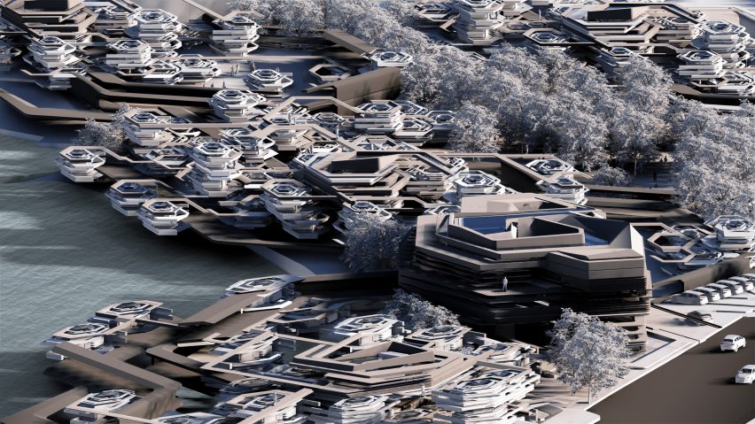 BioUnits _ Temporary Hospital by Alejandro Estrella and Zhiyi Zhang