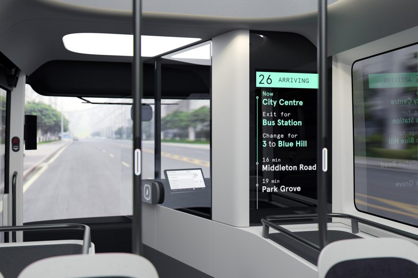 Social distancing bus by Arrival