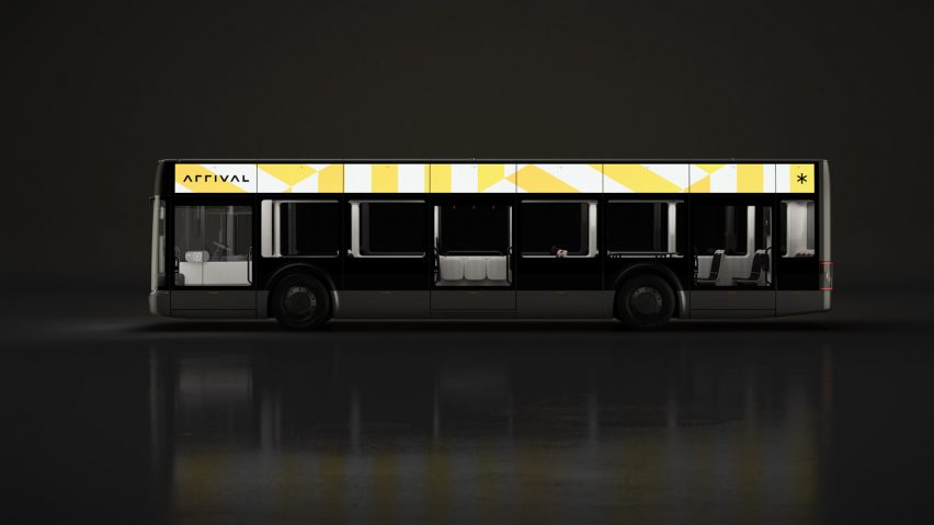 Social distancing bus by Arrival