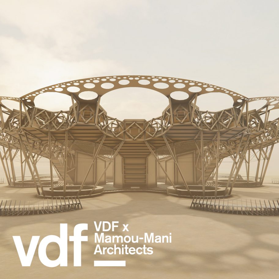 Join a tour of Arthur Mamou-Mani's Catharsis amphitheatre in virtual reality on 8 June
