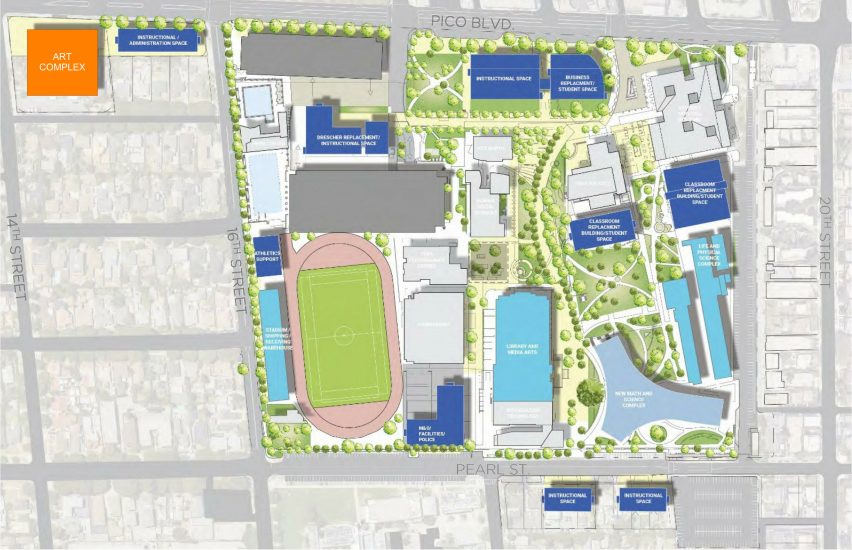 Arts Complex at Santa Monica College by Grimshaw