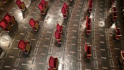 Berliner Ensemble socially distanced theatre