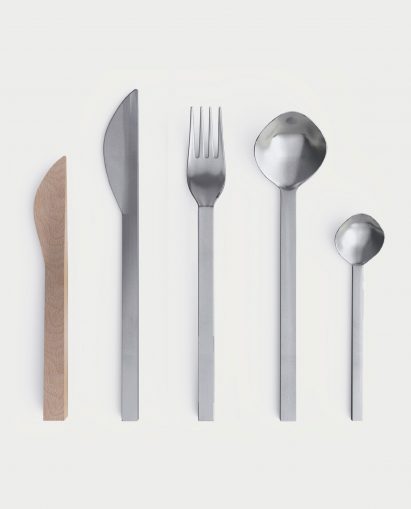 Geo cutlery by Sissel Gram Warringa