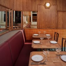 Bonnie restaurant in Amsterdam designed by Studio Modijefsky