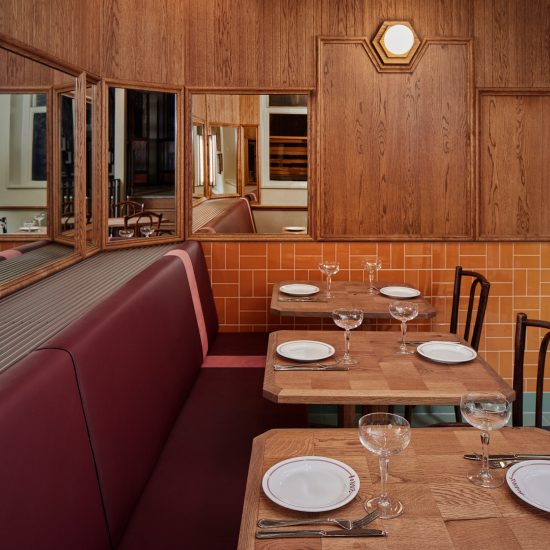 Bonnie restaurant in Amsterdam designed by Studio Modijefsky