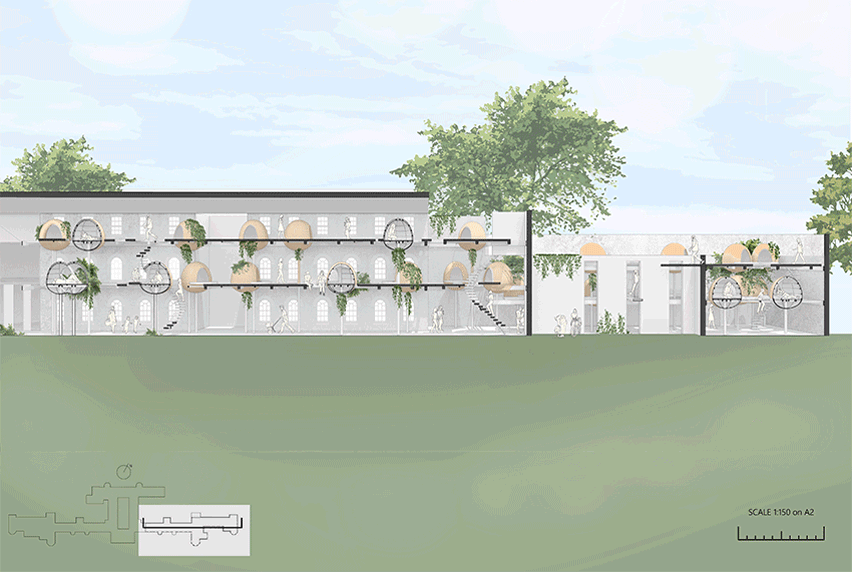 Gotland's National Hotel in Ipswich by Emma Quettier