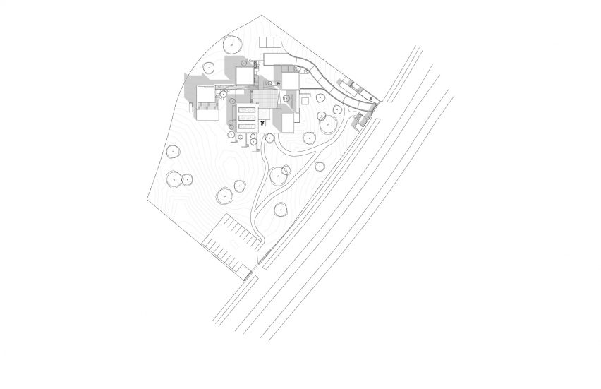Casa Ballena by RIMA Design Group Site Plan