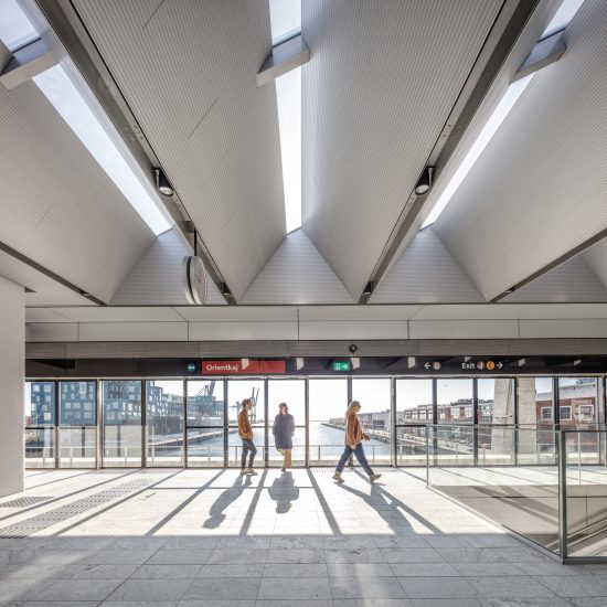 Nordhavn and Orienktaj station in Copenhagen by Cobe and Arup