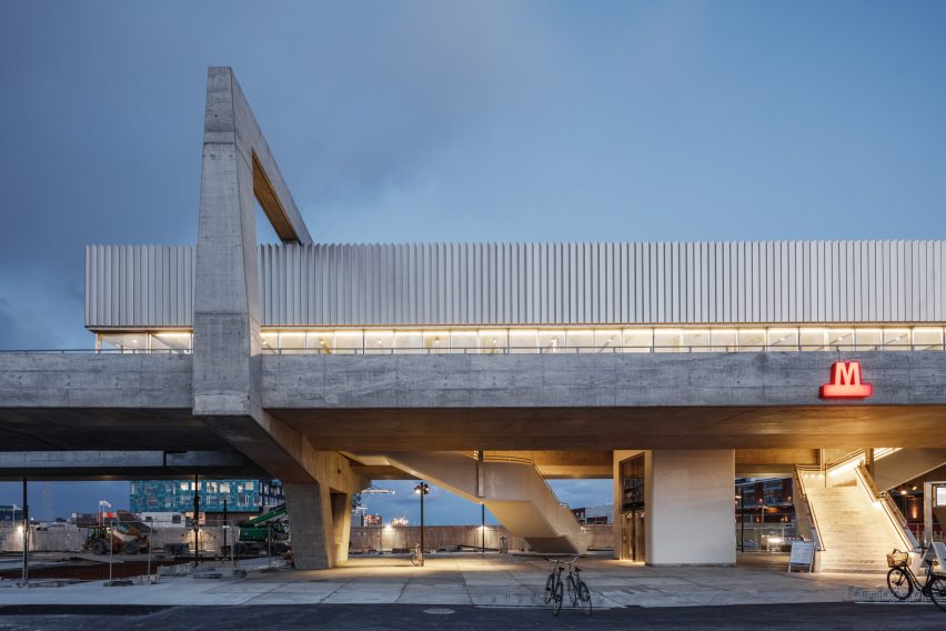 Nordhavn and Orienktaj station in Copenhagen by Cobe and Arup