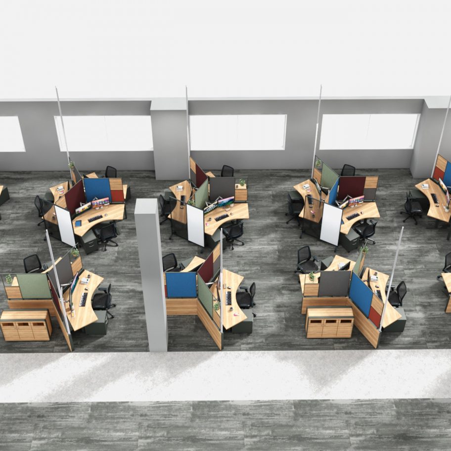 Post coronavirus cubicle will become normal says Paul Ferro of Form4 Architecture