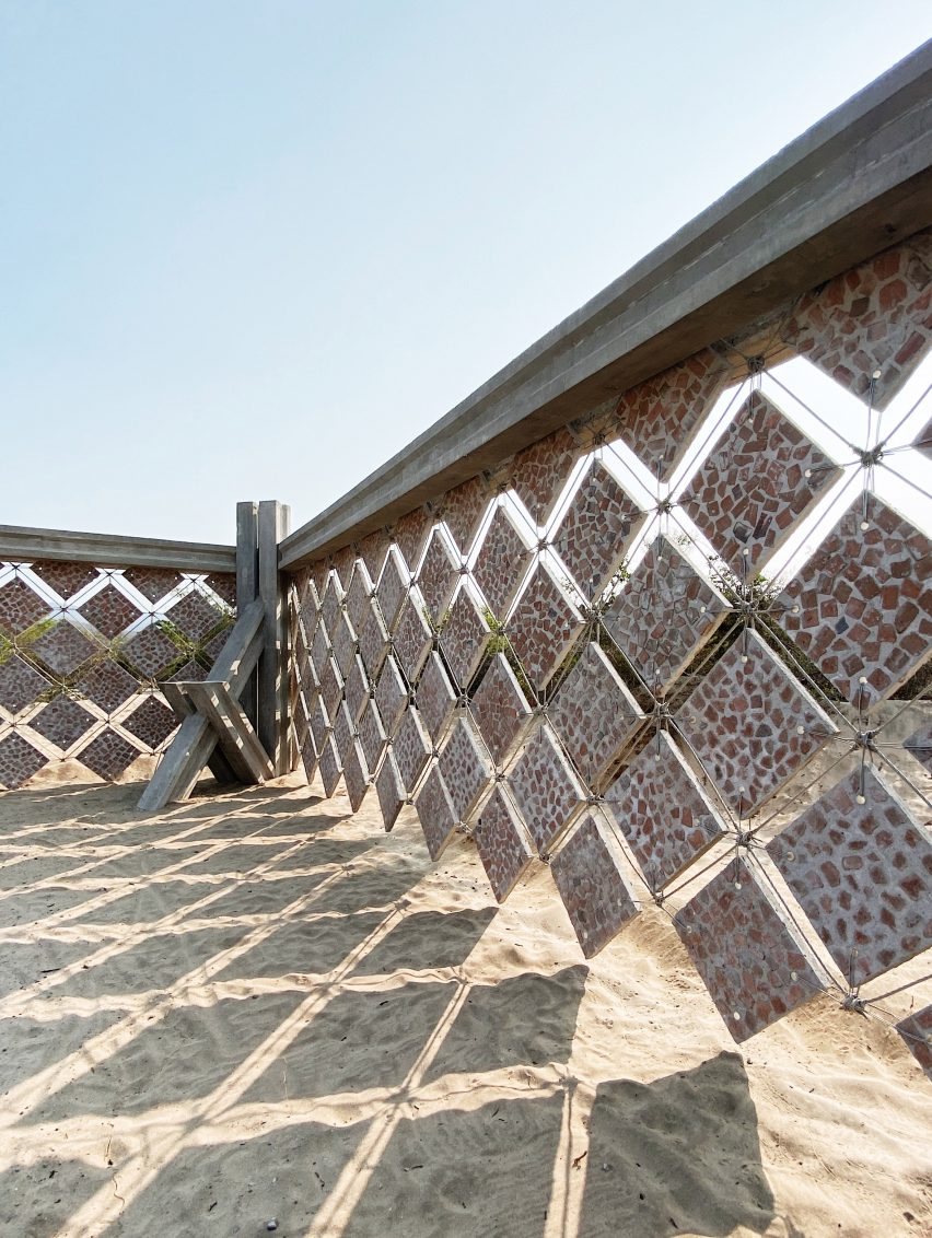Descended from another sun pavilion at Casa Wabi by Gabinete de Arquitectura