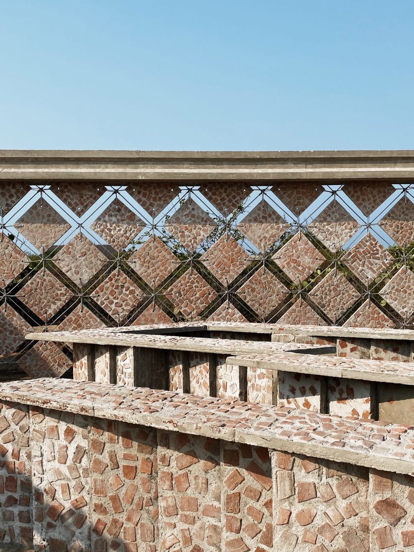 Descended from another sun pavilion at Casa Wabi by Gabinete de Arquitectura