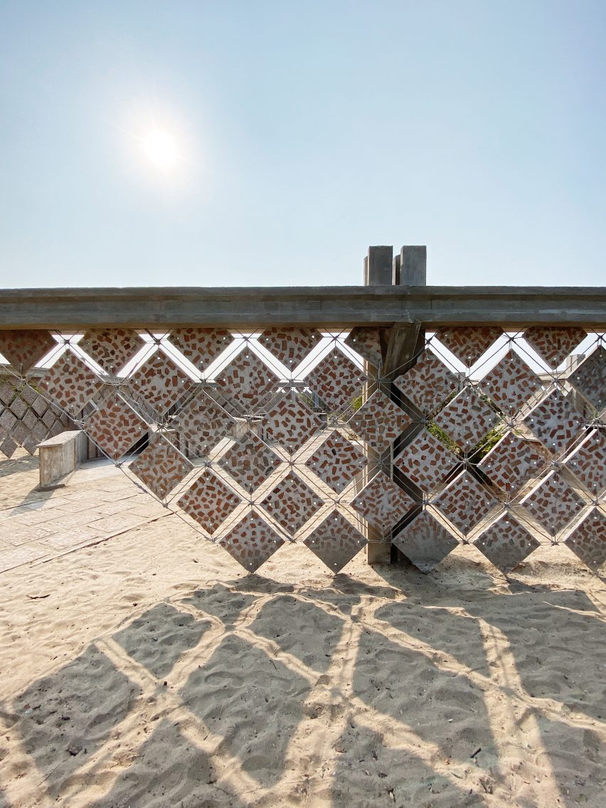 Descended from another sun pavilion at Casa Wabi by Gabinete de Arquitectura
