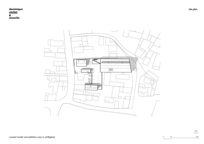 Covered market in Schiltigheim by Dominique Coulon & Associés