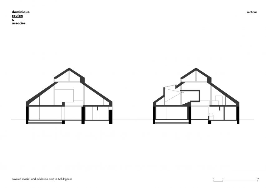 Covered market in Schiltigheim by Dominique Coulon & Associés