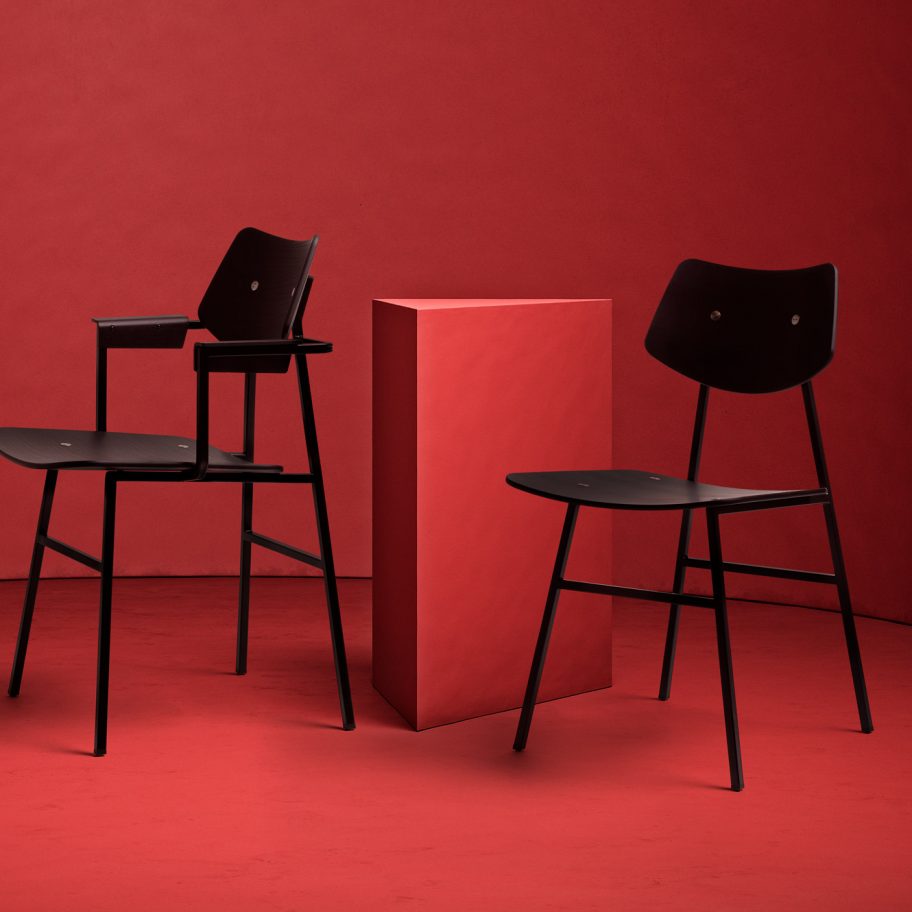 1960 Armchair and Bar Chair by Bart Schilder for Rex Kralj