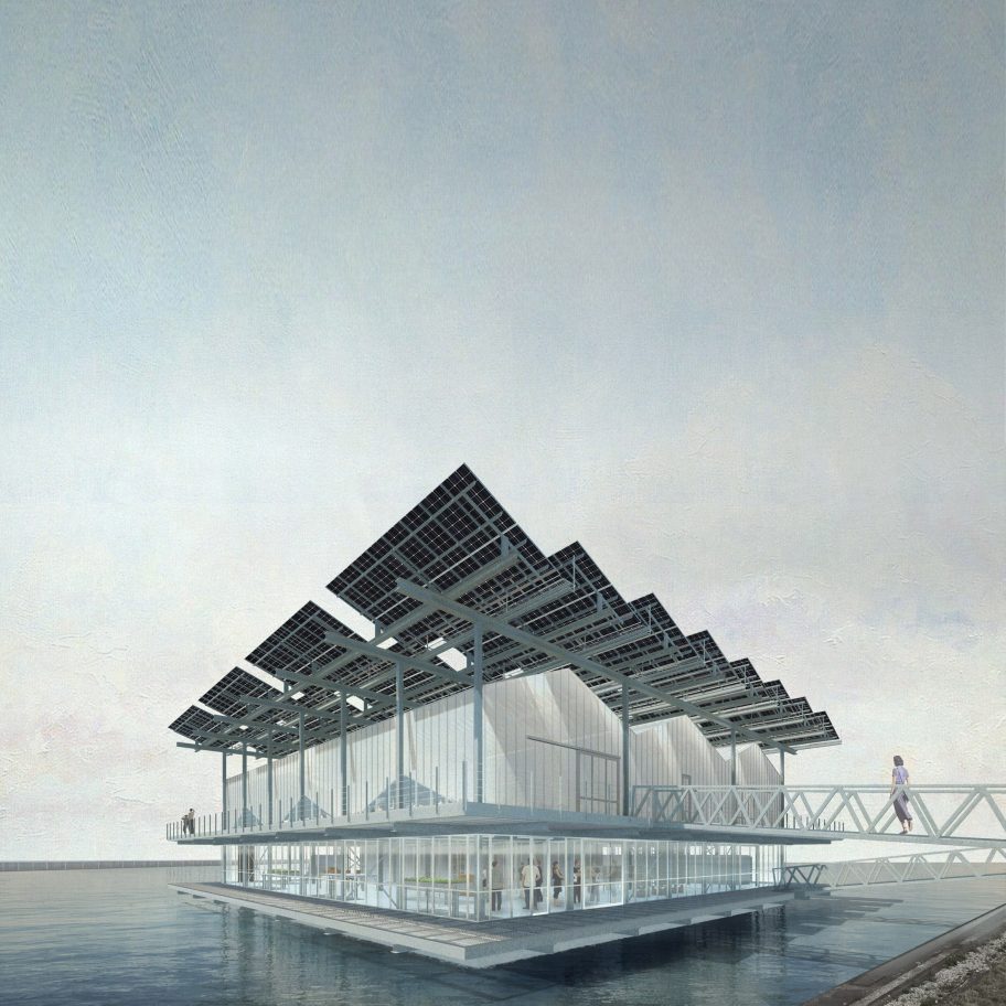 Floating Farm Poultry in Rotterdam by Goldsmith