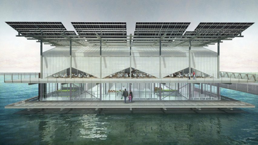 Floating Farm Poultry in Rotterdam by Goldsmith